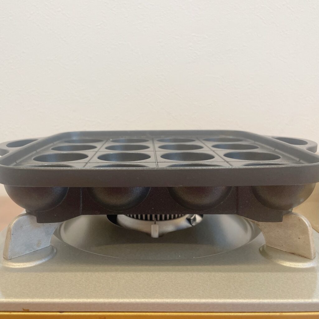 カセットコンロ用たこ焼きプレート