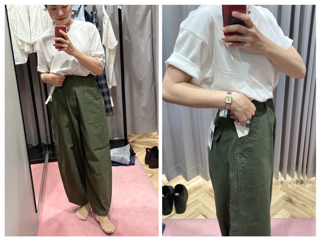 12closetカーヴィパンツ