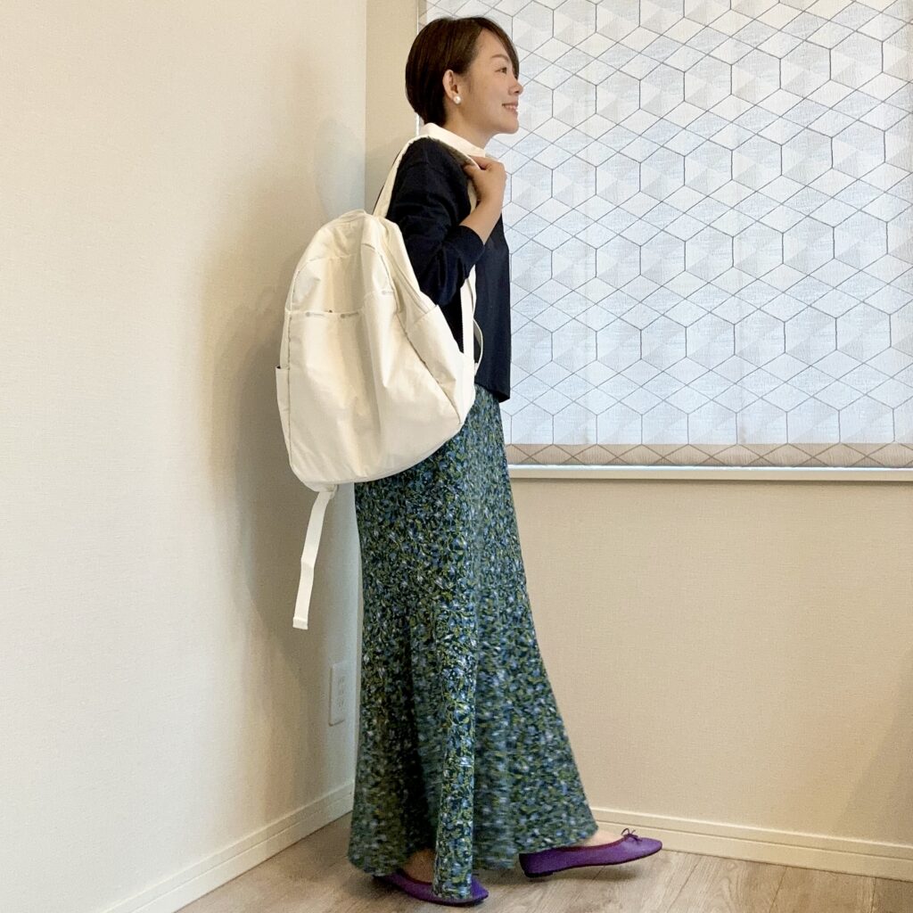 LeSportsac(レスポートサック) DAIRY BACK PACK　メレンゲ