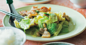 火入れ加減で絶品の仕上がりに！「ミニマル肉野菜炒め」レシピ／長谷川あかりさん