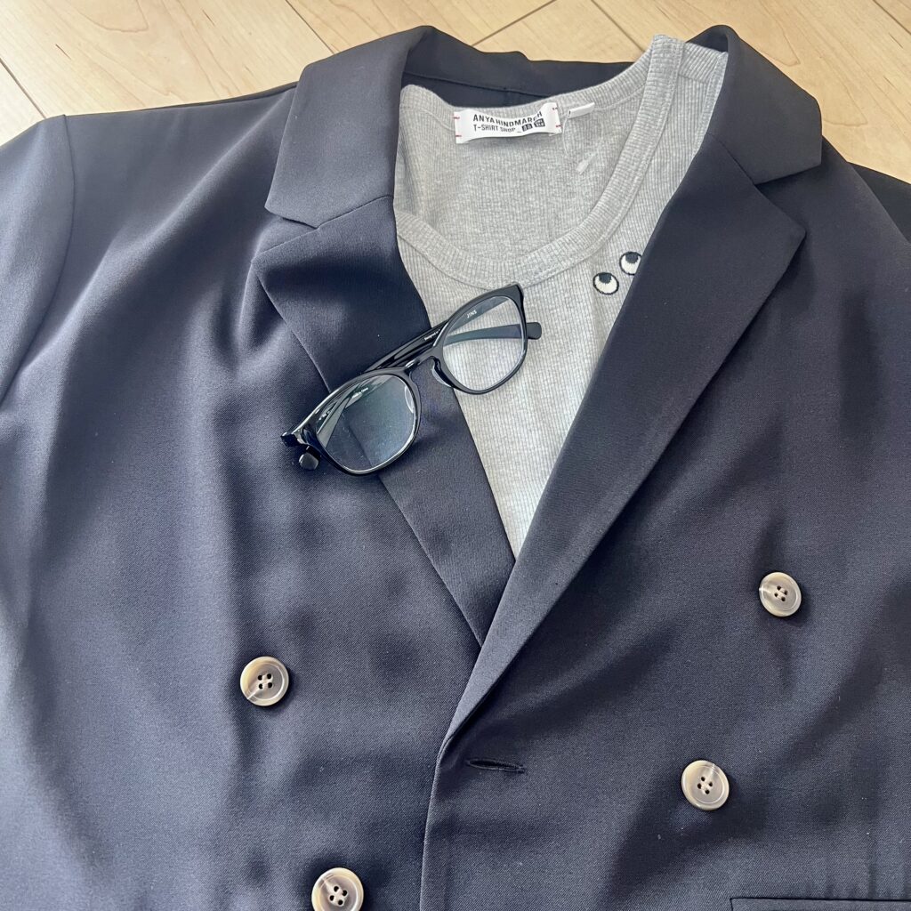 ユニクロ　アニヤ　コーディネート