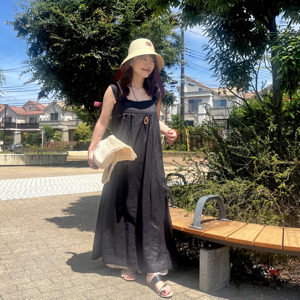 12closet LEEマルシェ　リネンワンピース