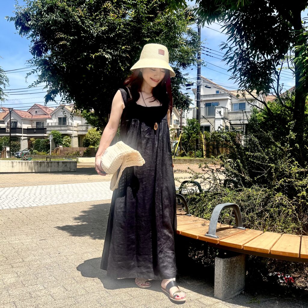 12closet LEEマルシェ　リネンワンピース