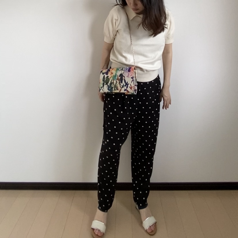 LEE パンツ　ドット
