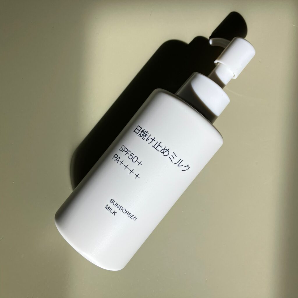 無印良品　日焼け止めミルク