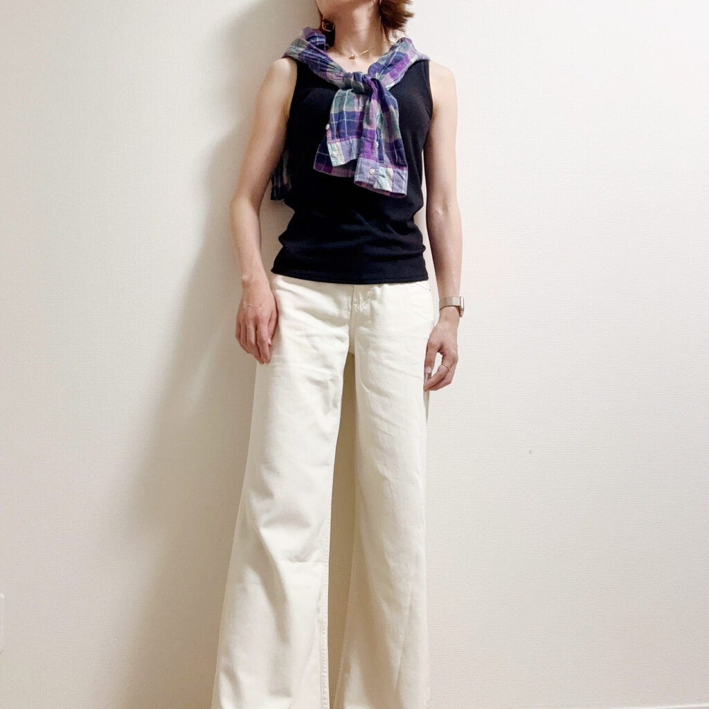 ブラデリス　補整下着
夏コーデ