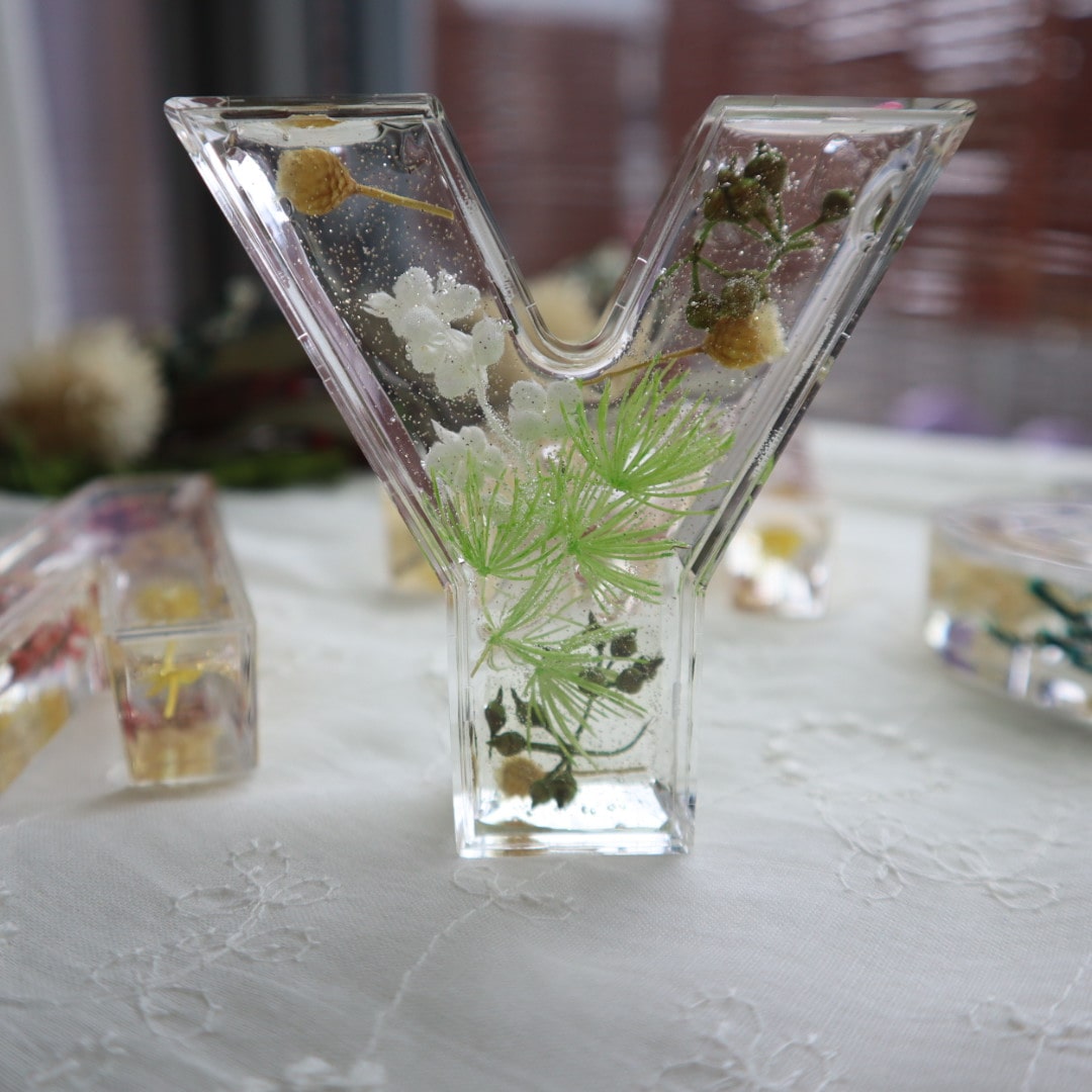 studio CLIP】夫も即決！イニシャルオブジェに一目惚れして購入しま