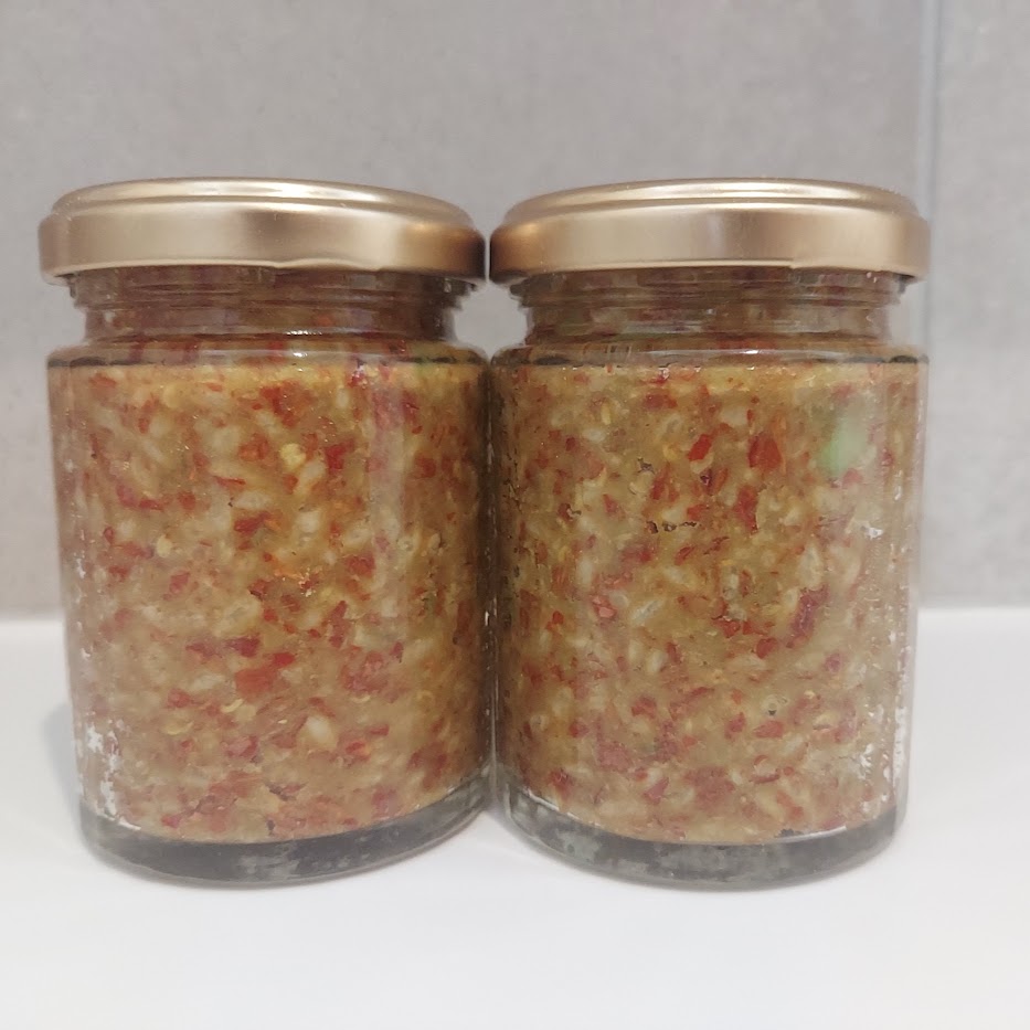 豆板醤　熟成前２０２５　自家製調味料