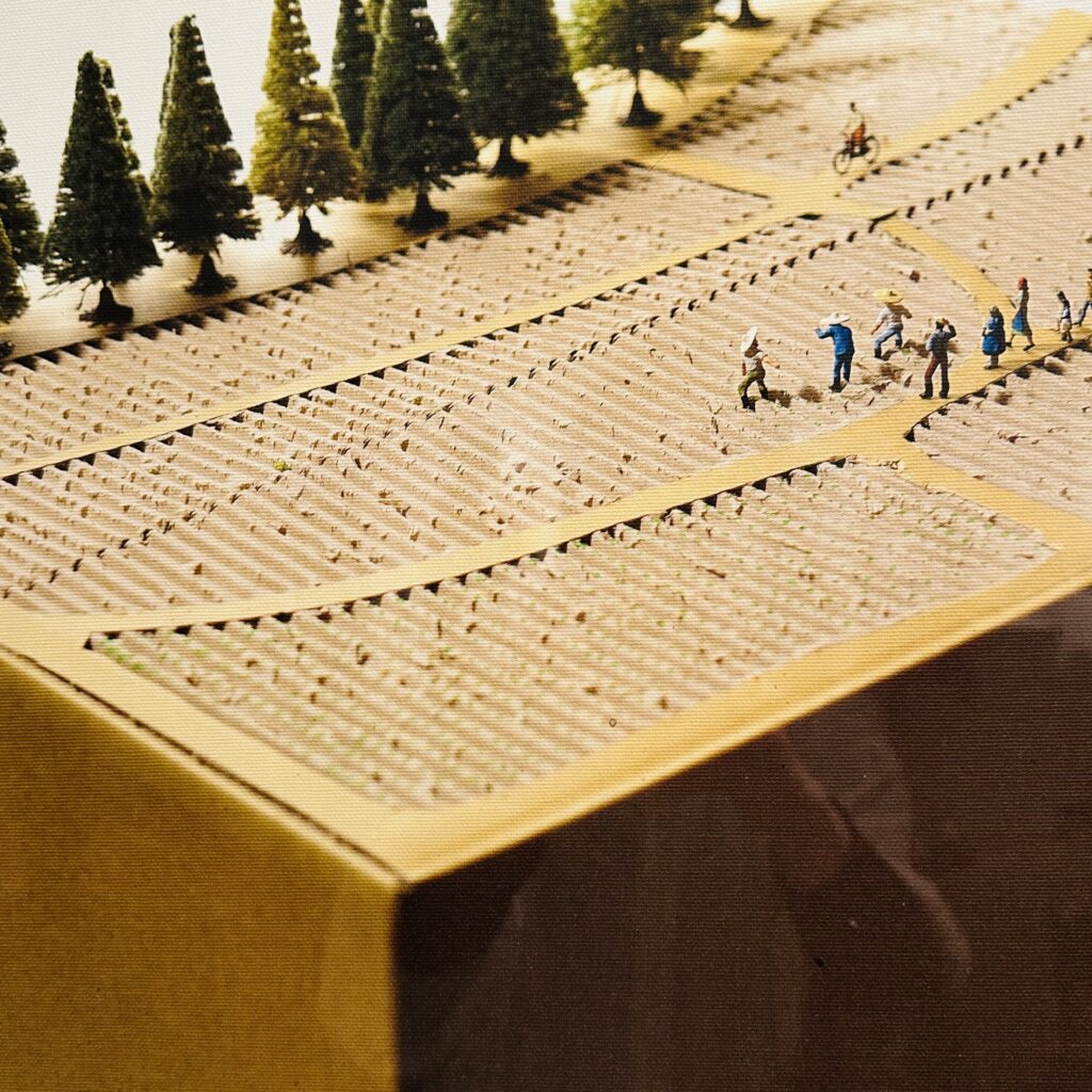 田んぼーる　たなかたつや　ミニチュア　21世紀美術館