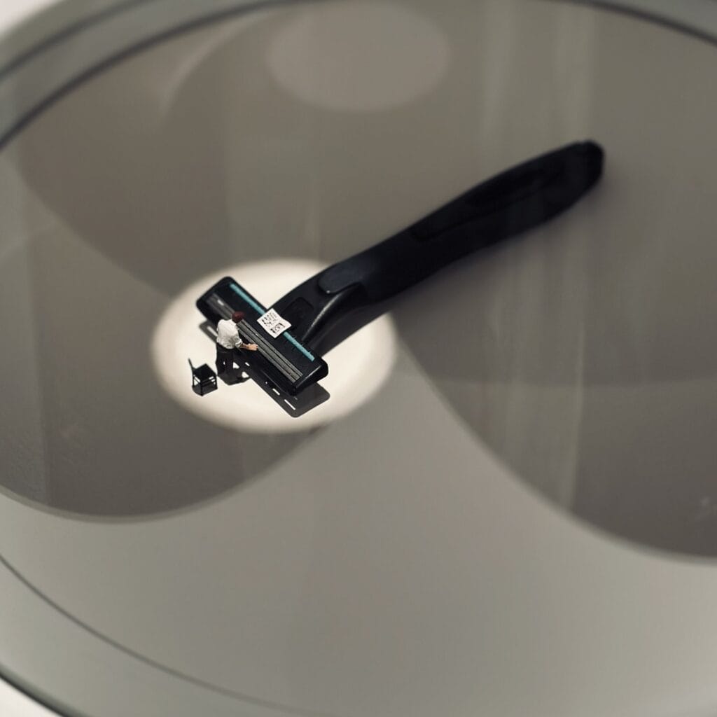 キレのある演奏　ミニチュア展　田中達也