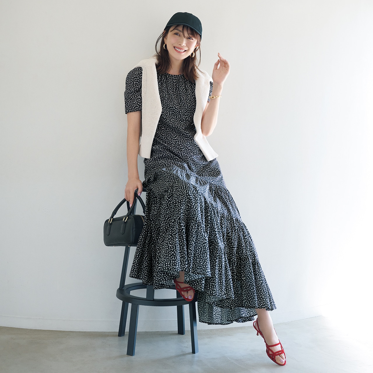 明日なに着る0522　モデル／蛯原友里