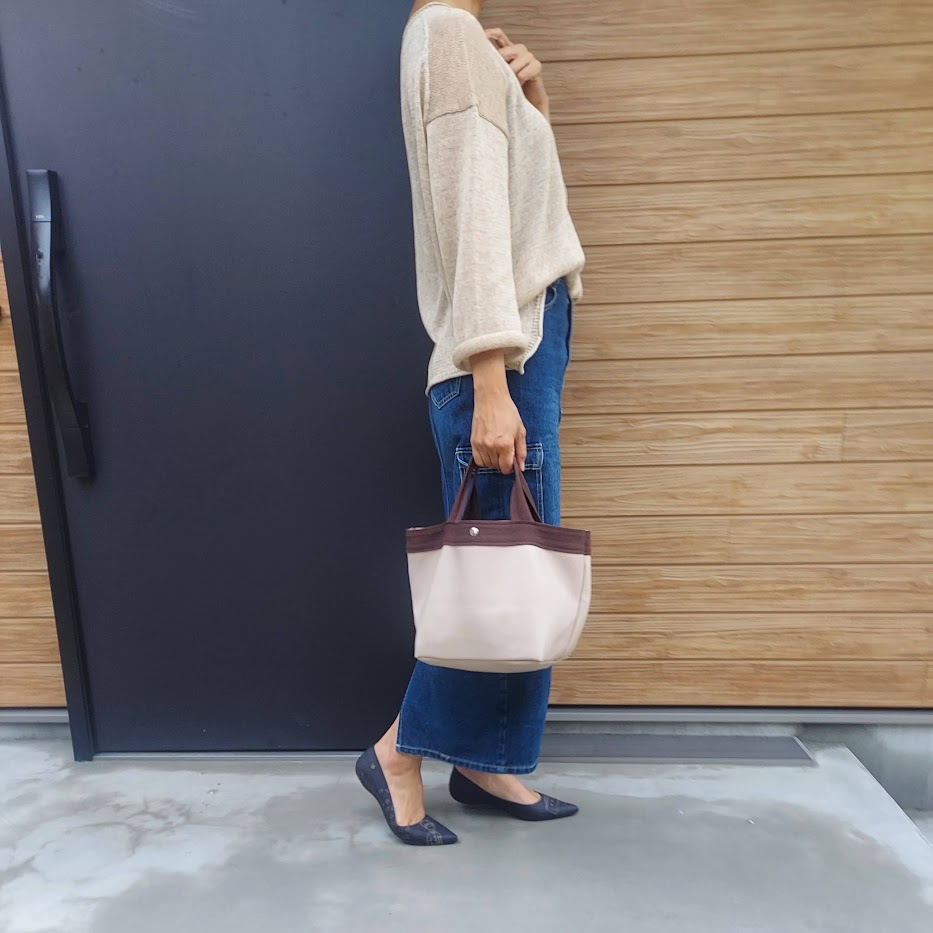 デニムスカート カジュアル 40代