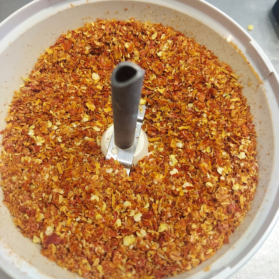 唐辛子　グラインダー　家庭菜園