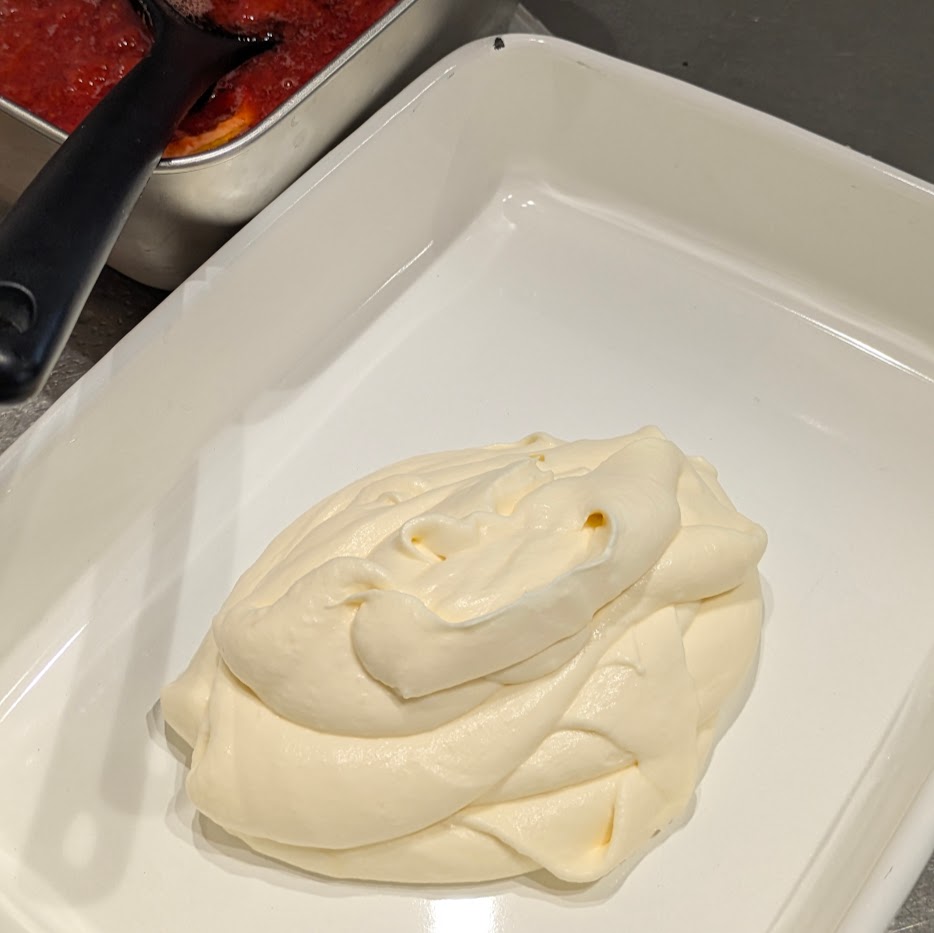 アイスクリーム土台 いちごアイスクリーム コポレシピ