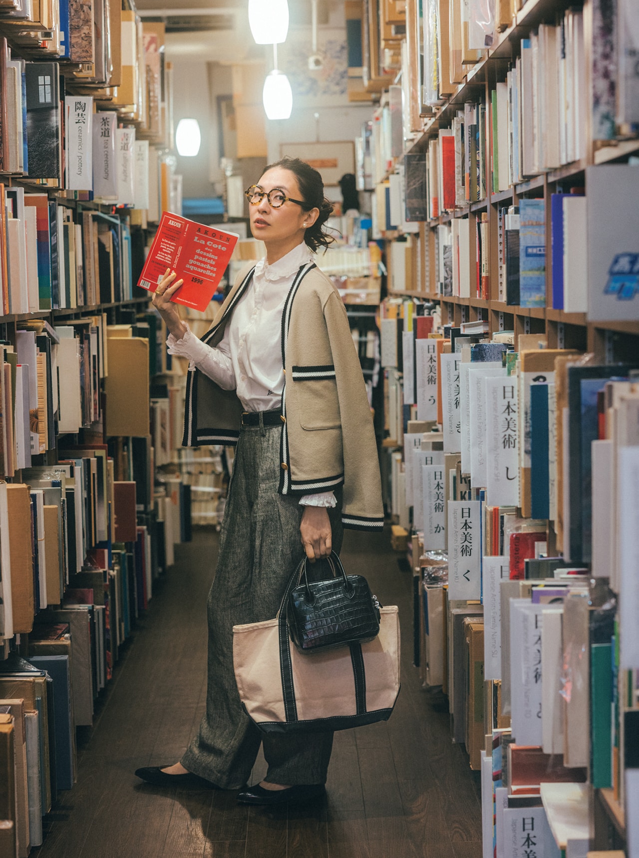 浜島直子さんのシャツ￥40700／マディソンブルーのコーデ