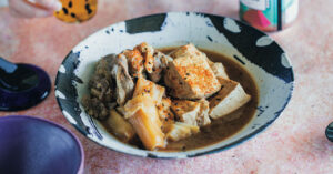 甘味は長ねぎから！「しょうゆのみ肉豆腐」レシピ／長谷川あかりさん