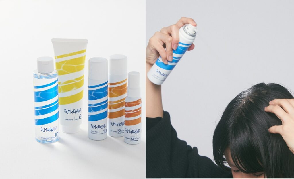 肌にも髪にも使えるUVスプレーとUVミストも！【SUMMER BAR】猛暑をキレイに快適に乗り切るヘアケア＆ボディケア