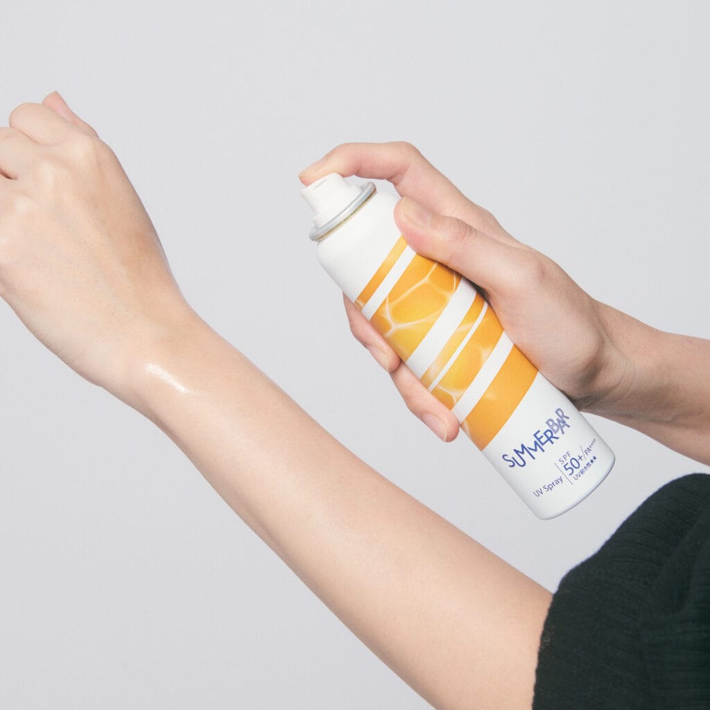 サマーバー UVスプレーを使ってみた！