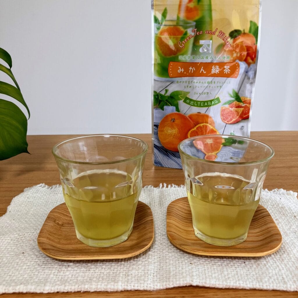 みかん緑茶 冷茶 緑茶