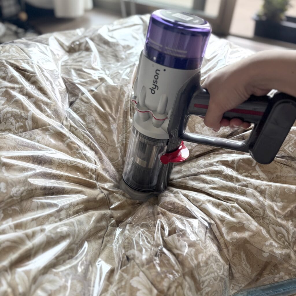 スティック型掃除機対応ふとん圧縮袋