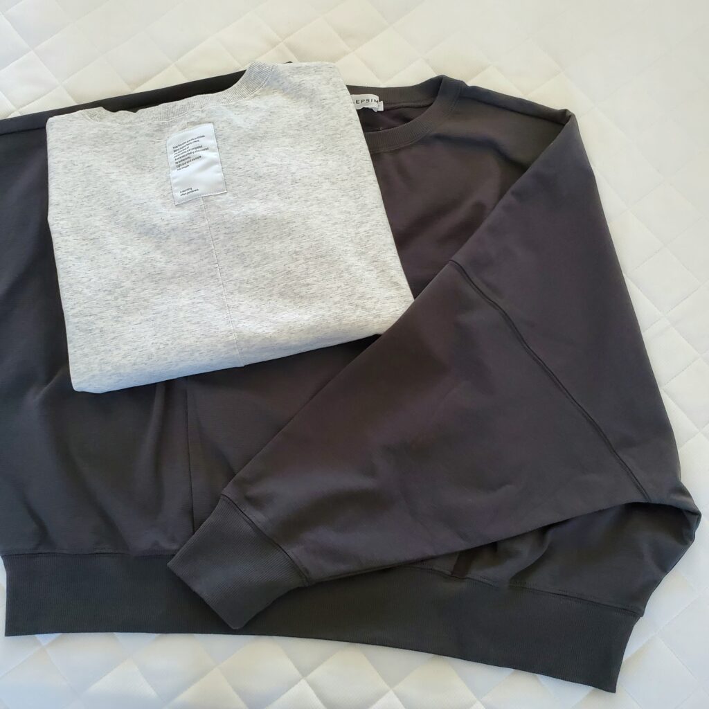 LEPSIM 裾タックプルオーバー