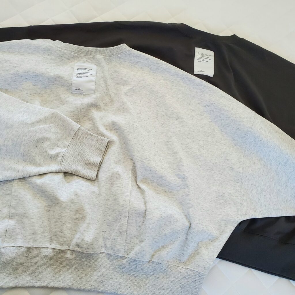 LEPSIM 裾タックプルオーバー