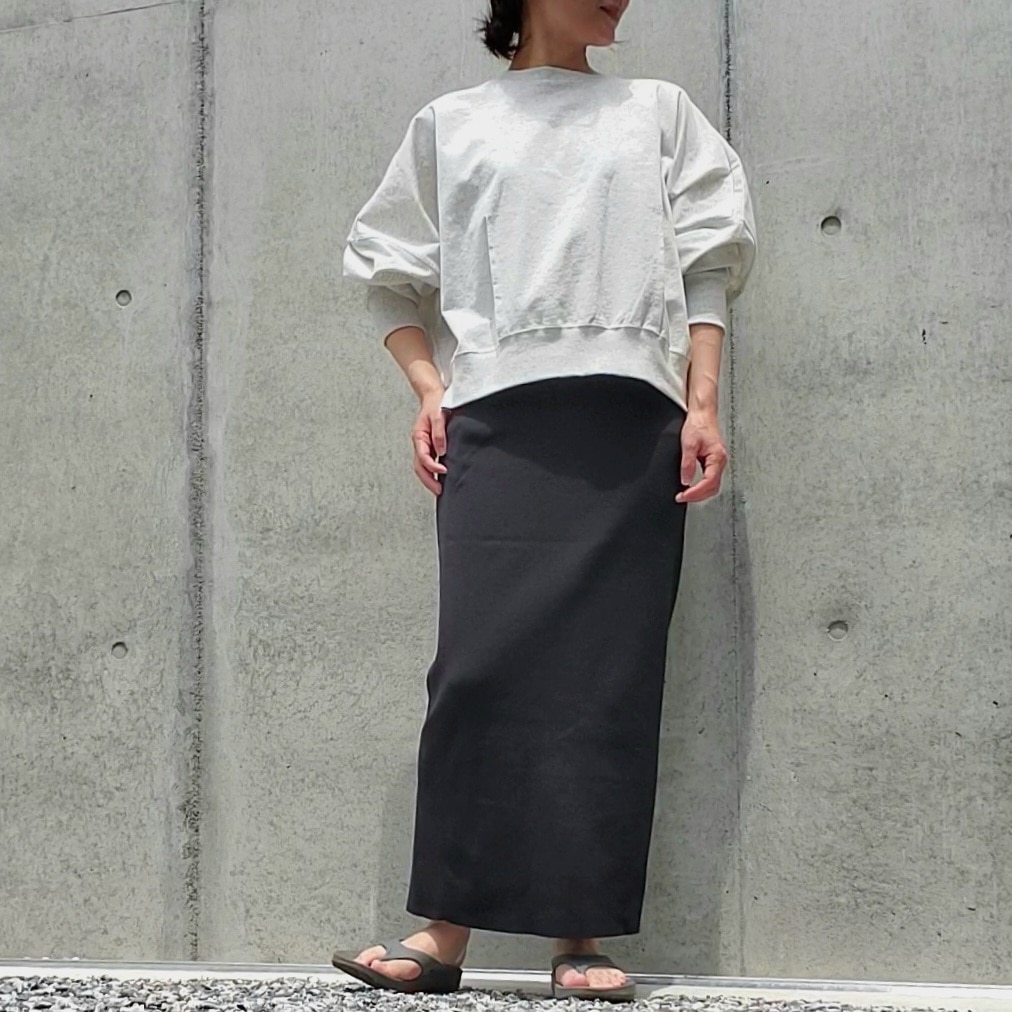 LEPSIM 裾タックプルオーバー