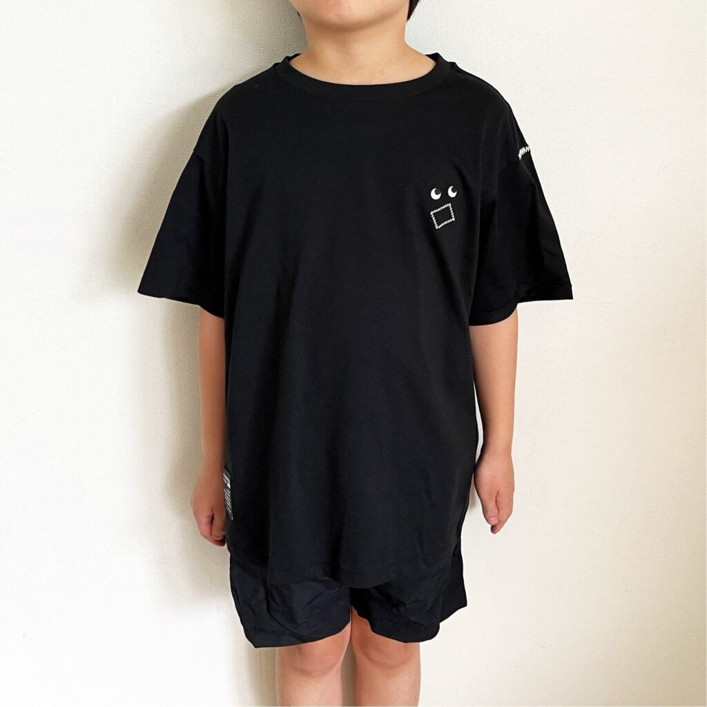 ユニクロ　アニヤ　キッズ着用