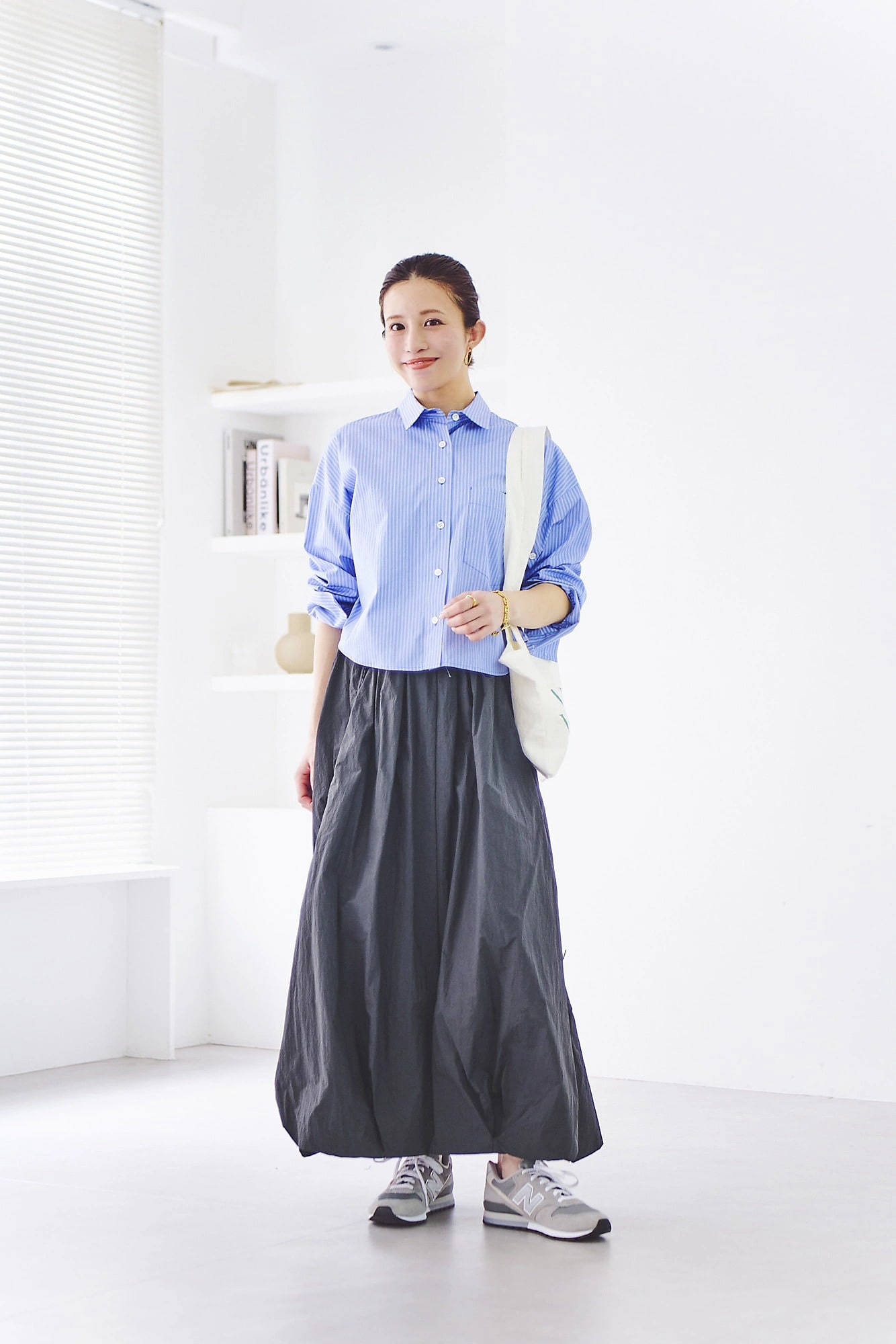 お洒落❤New Balance ハイネック＆ストレッチスカートパンツ付き☆ お洒落❤New Balance ハイネック＆ストレッチスカートパンツ付き