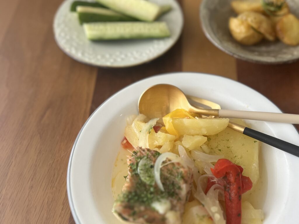 【コウケンテツさんの旅するレシピ】「カルデラーダ」&「カリポリ棒きゅうり」作りました TB icoco