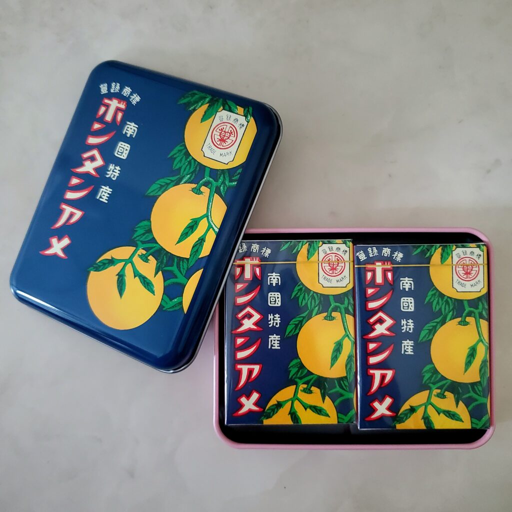 ボンタンアメ100周年記念缶