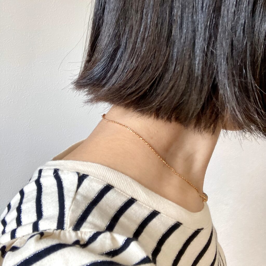 切りっぱなしボブ