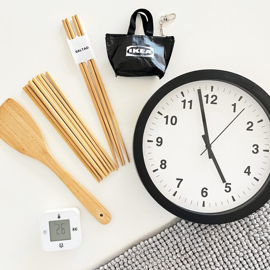 IKEA 時計　キッチン