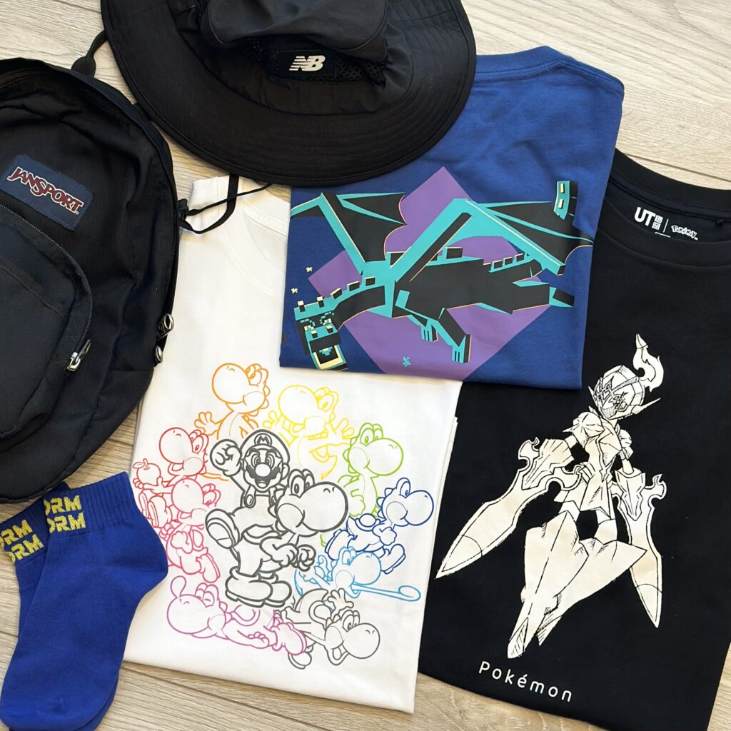 ユニクロ UT マリオ ポケモン マイクラ キッズ