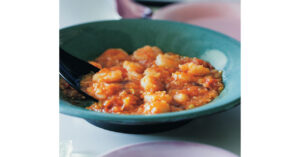 味のベースはトマトのうま味「ミニトマトでフレッシュエビチリ」レシピ／長谷川あかりさん