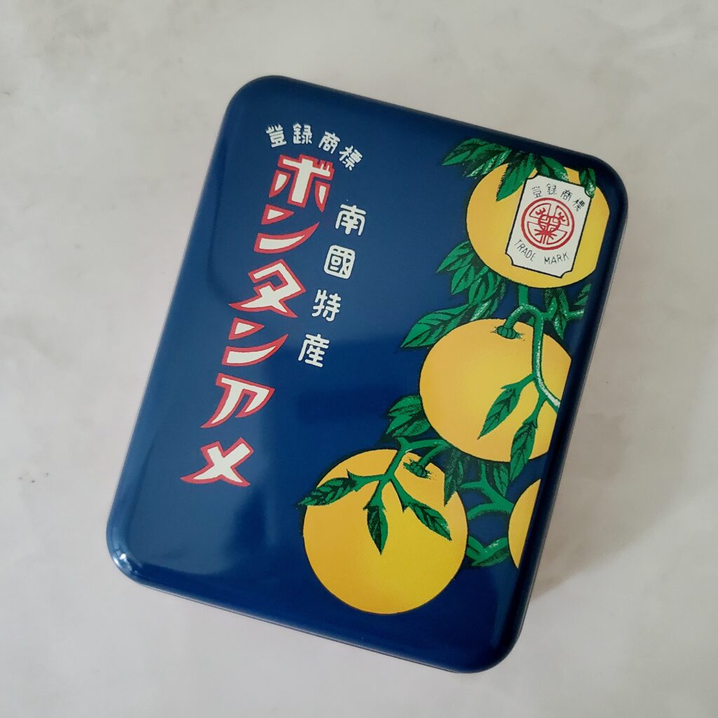 ボンタンアメ100周年記念缶