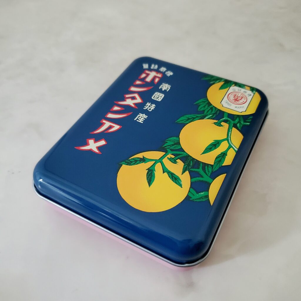 ボンタンアメ100周年記念缶