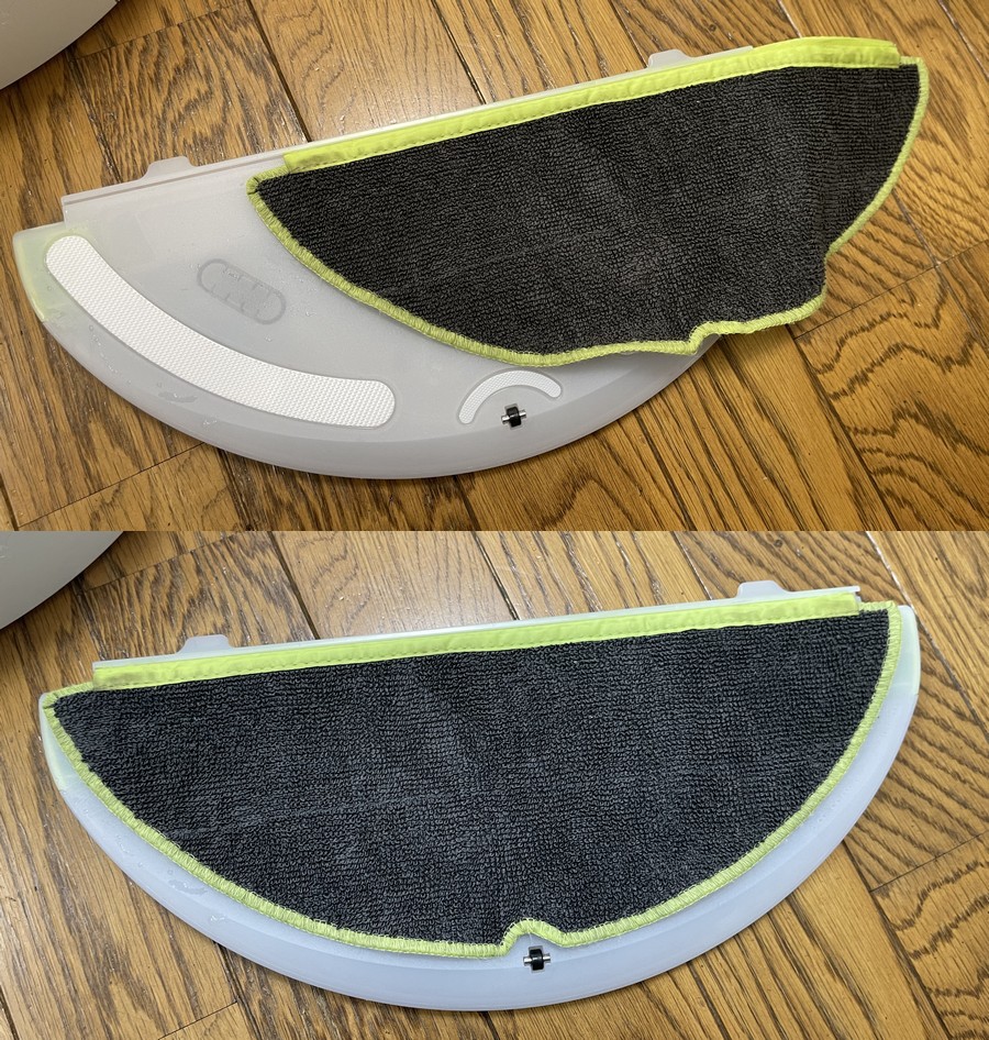 ルンバ ダストコンパクター コンボ205　モップパッドのつけかた