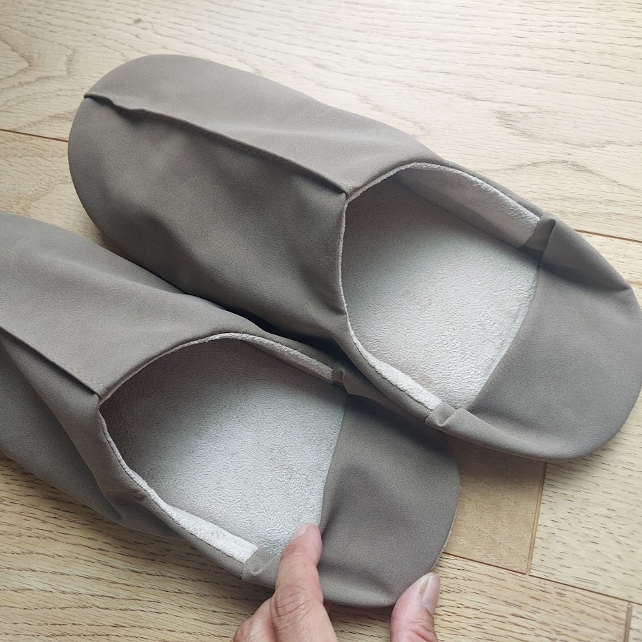 スリッパ　履き心地　ベルメゾン