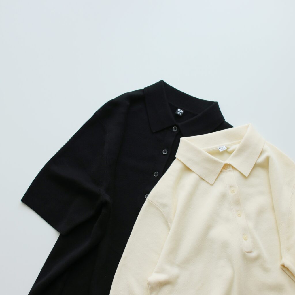 ユニクロ　ポロセーター半袖