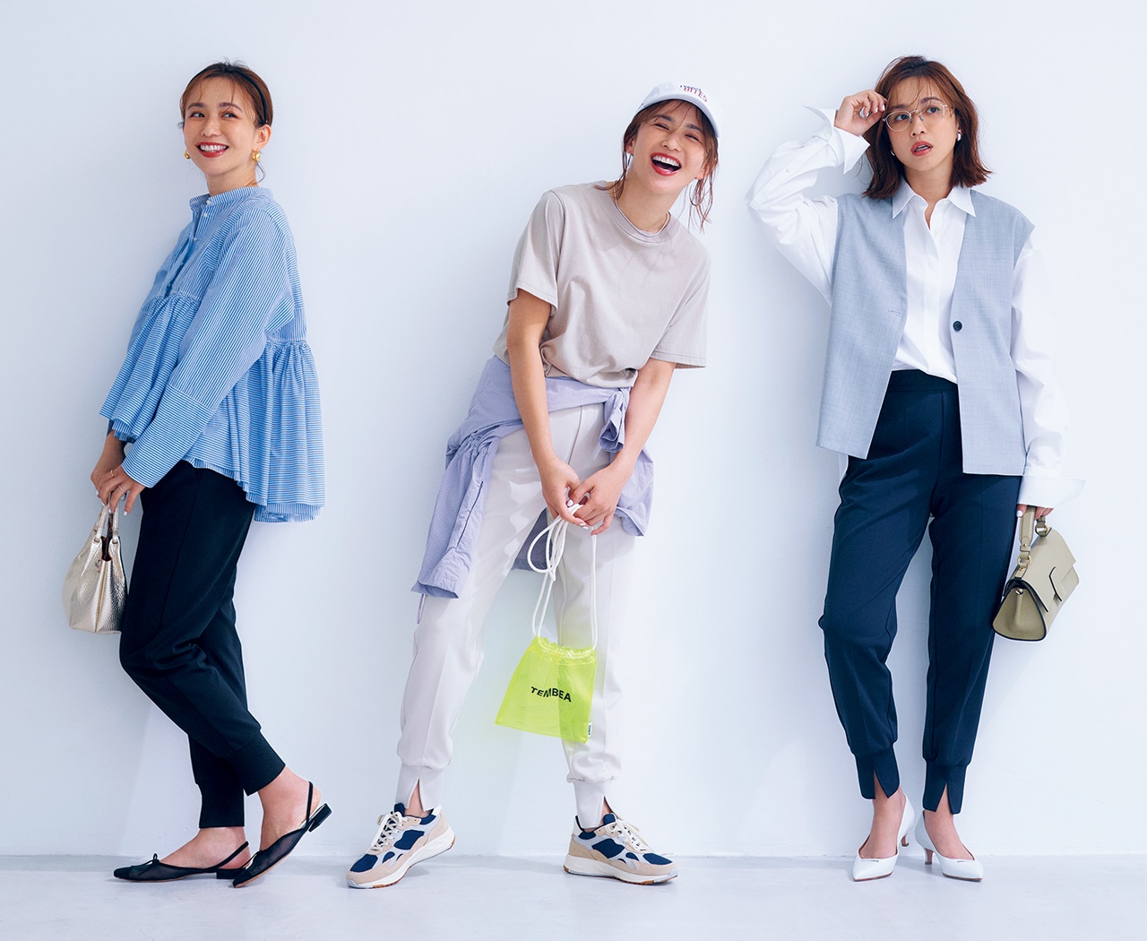 優木まおみさんの日常を助ける「ジョグパンコーデ実例」