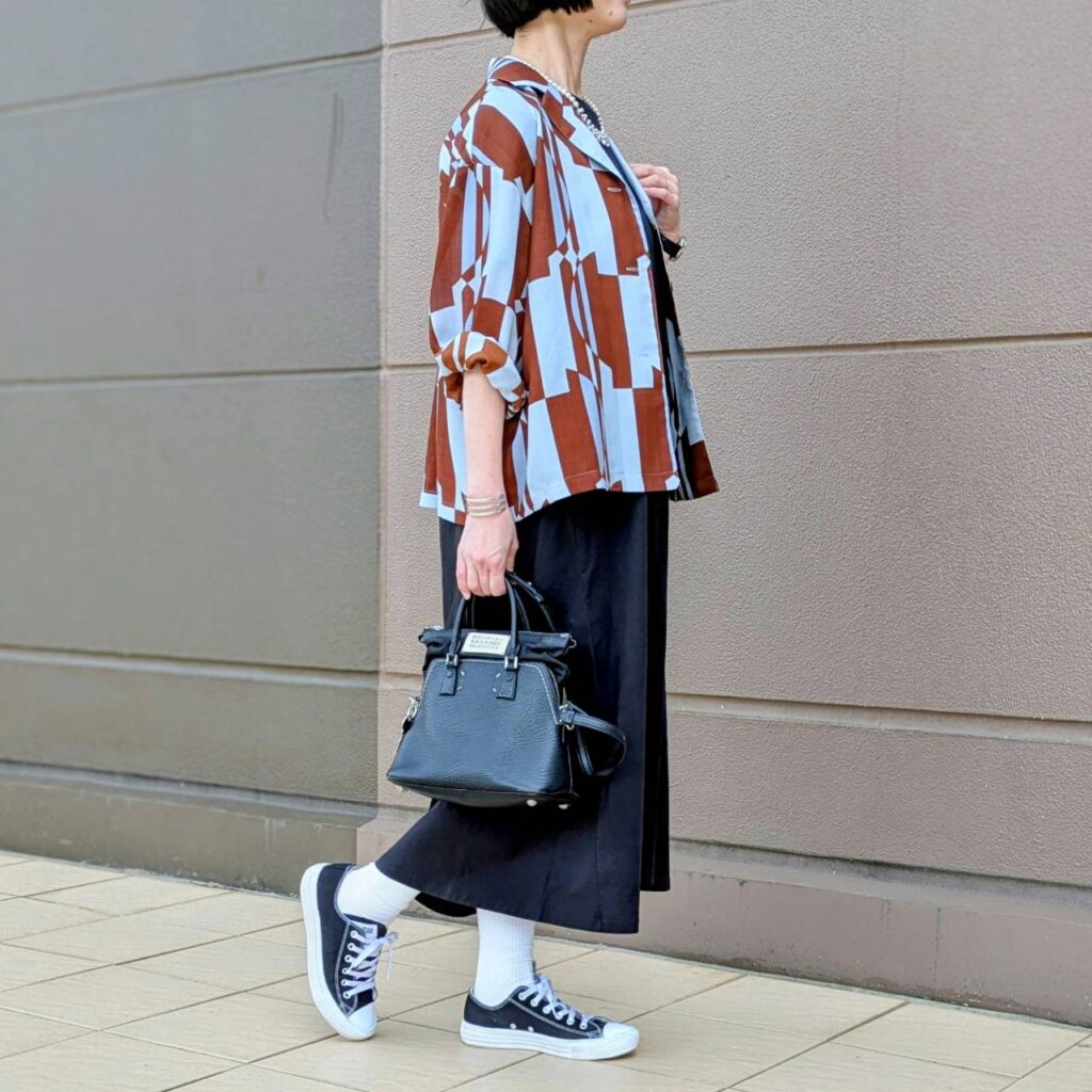 シャツコーデ 30代女子コーデ 40代女子ファッション