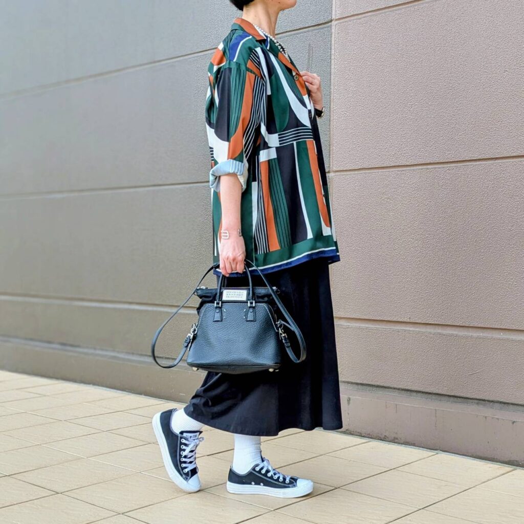 シャツコーデ 30代女子コーデ 40代女子ファッション