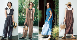 上品「リネン」で涼感もしゃれ感も叶います