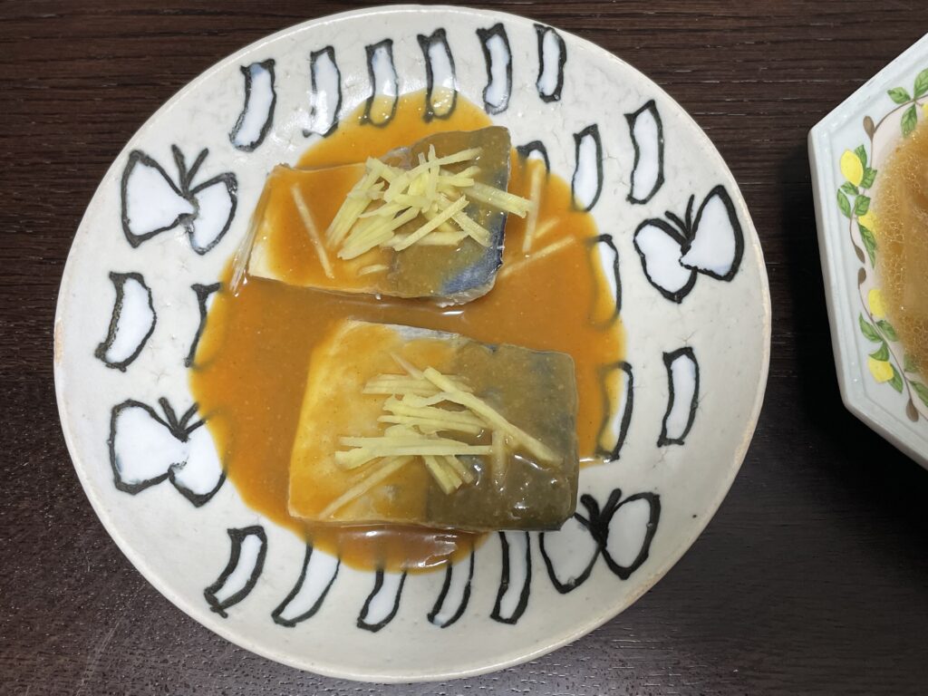 長谷川あかりさんのレシピ「煮ないNEWサバのみそ煮」を40代主婦が作ってみた時の写真その2