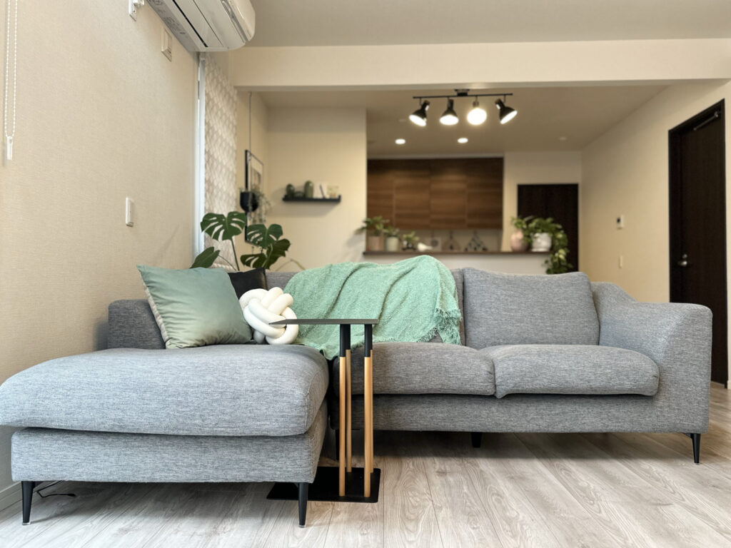 IKEAのブランケット SANDBRODD(サンドブロッド)