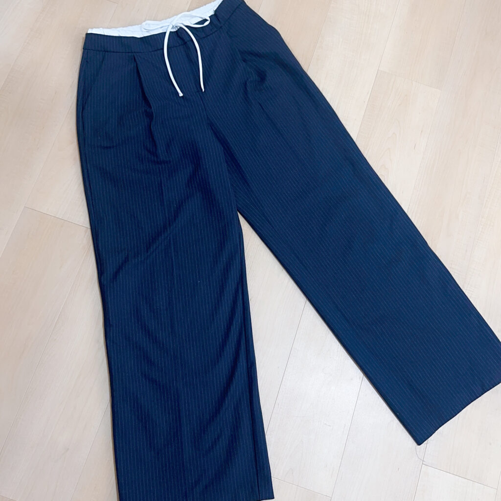 ZARA ワイドパンツ