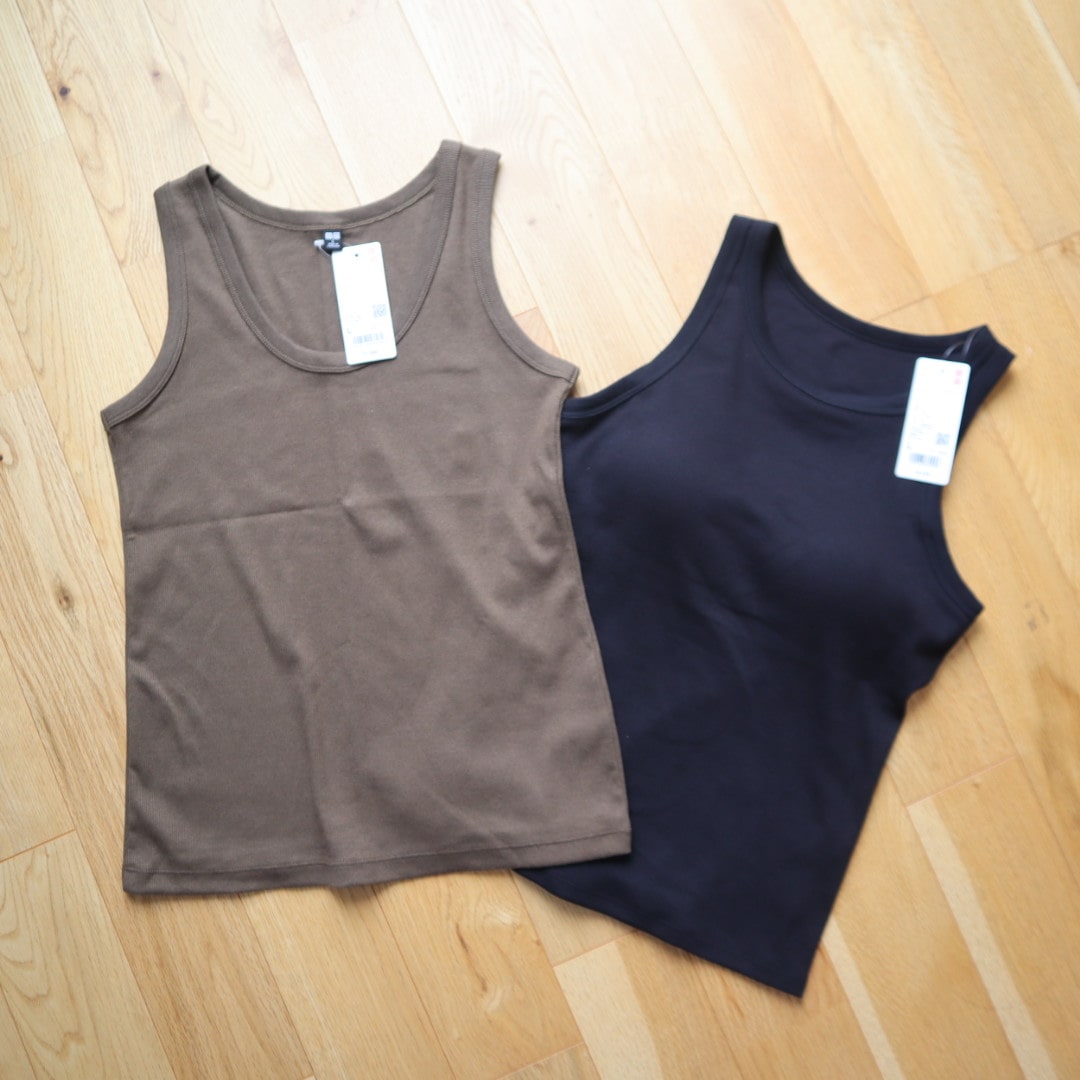 ユニクロ
ブラトップ
タンクトップ