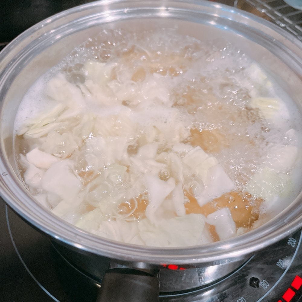 ジェノベーゼスパゲッティ　簡単パスタ　簡単レシピ