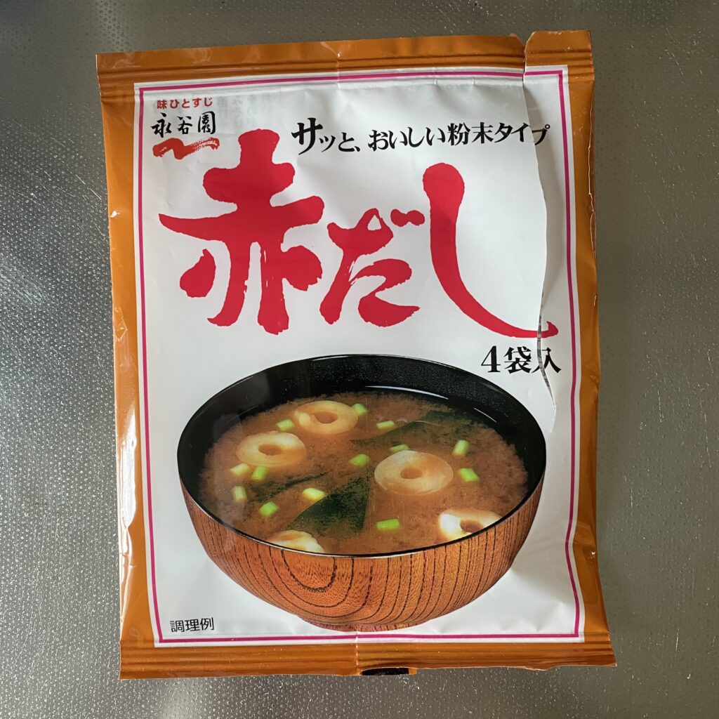 赤だし　味噌汁　インスタント